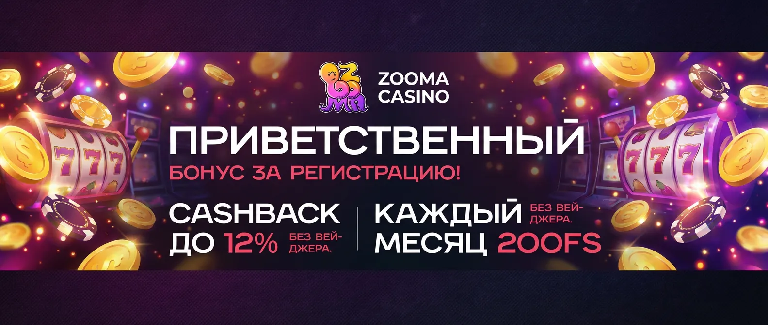 Zooma казино баннер